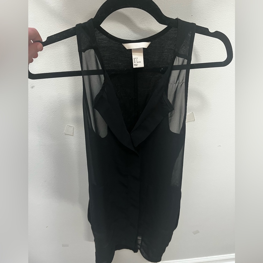 Mesh front Cotton back: oversized top, short dress, or however you style it